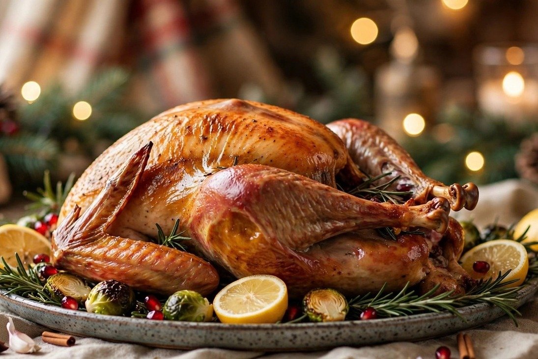 Pavo Horneado Navideño Jugoso: Receta Infalible en 7 Pasos
